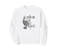 T-Shirt Pellicano su Un Post Art Felpa