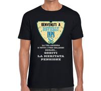 T-SHIRT PENSIONE maglietta divertente idea regalo Pensionato lavoro per collega