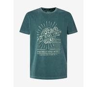 T-shirt Pepe Jeans Dorian manica corta verde turchese - XXL