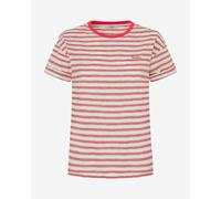 T-shirt Pepe Jeans Hagar manica corta rosso bianco donna - XS