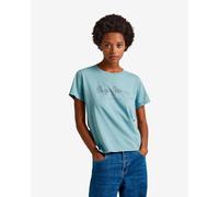 T-shirt Pepe Jeans Hailey manica corta blu donna - XS