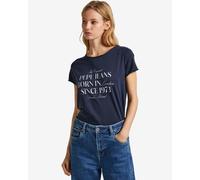 T-shirt Pepe Jeans Jasmine manica corta blu scuro donna - XS