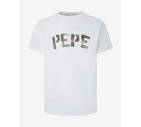 T-shirt Pepe Jeans Rolf Tee manica corta bianco verde - S