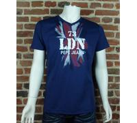 T-Shirt Pepe Jeans Uomo Manica Corta PM501871 ALIX V Blu