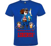 T-shirt per addio al celibato ultima sera di libertà con pirata
