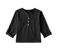 T-Shirt per Bambine tessuto elasticizzato e flessibile stile marinaro a righe elegante perfetta per scuola e uniforme scolastica maglietta in cotone traspirante maglietta slim fit elasticizzata