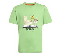 Adidas Minecraft Terrex Short Sleeve T-shirt Verde 5-6 Years Bambini