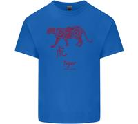 T-Shirt Per Bambini Anno Del Tigre Zodiacale Cinese Ragazzi E Ragazze