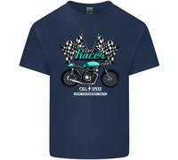 T-Shirt Per Bambini Cafe Racer Full Speed Biker