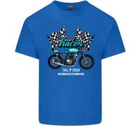 T-Shirt Per Bambini Cafe Racer Full Speed Biker