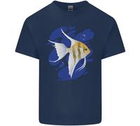 T-Shirt Per Bambini Con Pesce Angelo Nell'Oceano