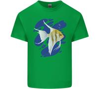 T-Shirt Per Bambini Con Pesce Angelo Nell'Oceano