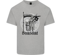 T-Shirt Per Bambini Dei Cavalieri Templari Beauseant Di San Giorgio