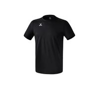 Erima Teamsport, Maglietta a Maniche Corte Unisex - Bambini, Nero, 140