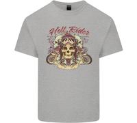 T-Shirt Per Bambini Hell Riders Moto Biker