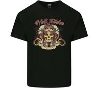 T-Shirt Per Bambini Hell Riders Moto Biker