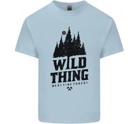 T-Shirt Per Bambini Hiking Wild Thing Camping Rambling All'Aperto