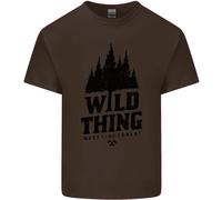 T-Shirt Per Bambini Hiking Wild Thing Camping Rambling All'Aperto