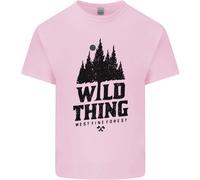 T-Shirt Per Bambini Hiking Wild Thing Camping Rambling All'Aperto