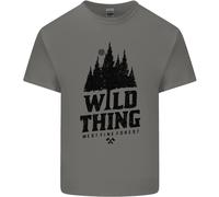 T-Shirt Per Bambini Hiking Wild Thing Camping Rambling All'Aperto