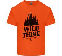 T-Shirt Per Bambini Hiking Wild Thing Camping Rambling All'Aperto