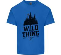 T-Shirt Per Bambini Hiking Wild Thing Camping Rambling All'Aperto