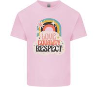 T-Shirt Per Bambini LGBT Amore Uguaglianza Rispetto Gay Pride Day