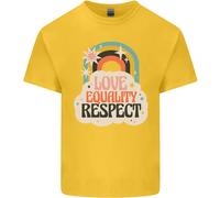 T-Shirt Per Bambini LGBT Amore Uguaglianza Rispetto Gay Pride Day