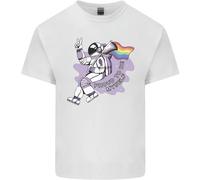 T-Shirt Per Bambini LGBT Astronauta Orgoglioso Di Essere Me Stesso