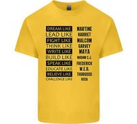 T-Shirt Per Bambini Neri Come Un Sogno Mese Della Storia