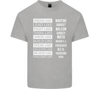T-Shirt Per Bambini Neri Come Un Sogno Mese Della Storia