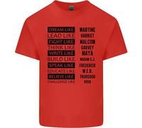 T-Shirt Per Bambini Neri Come Un Sogno Mese Della Storia