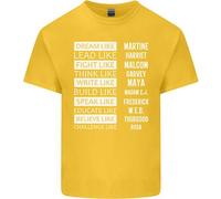 T-Shirt Per Bambini Neri Come Un Sogno Mese Della Storia