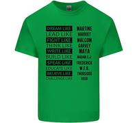 T-Shirt Per Bambini Neri Come Un Sogno Mese Della Storia