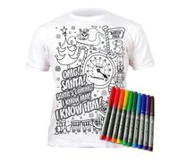 T-shirt per colorare più volte gli elfi 5-6