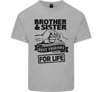 T-Shirt Per Fratelli E Sorelle Migliori Amici Bambini