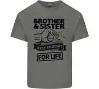T-Shirt Per Fratelli E Sorelle Migliori Amici Bambini