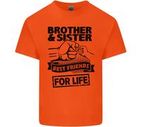 T-Shirt Per Fratelli E Sorelle Migliori Amici Bambini