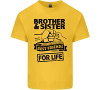 T-Shirt Per Fratelli E Sorelle Migliori Amici Bambini