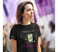 T-Shirt per l'addio al nubilato meglio un mojito che un marito per la sposa