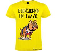 T-shirt personalizzata Buongiorno un cazzo Bulldog Italian Style Diffusion®
