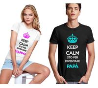 T-shirt Personalizzata Coppia Sto per Diventare Papà