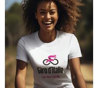 T-Shirt personalizzata Giro d'Italia con il nome della tua città
