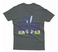 T-shirt personalizzata Happy Easter Cute Bunny Spring Festival abbinata...