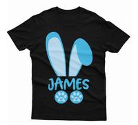 T-shirt personalizzata Happy Easter Cute Bunny Spring Festival abbinata...