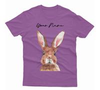 T-shirt personalizzata Happy Easter Cute Bunny Spring Festival abbinata...