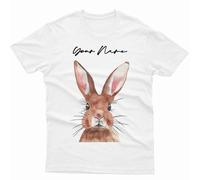 T-shirt personalizzata Happy Easter Cute Bunny Spring Festival abbinata...