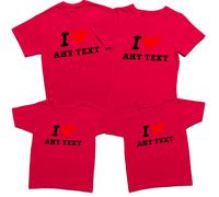 T-shirt personalizzata I love Your Text Best personalizzata compleanno idee...