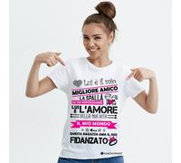 T-shirt Personalizzata il Fidanzato Migliore Amico