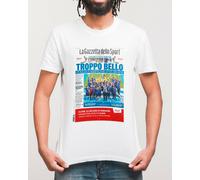 T-SHIRT personalizzata ITALIA CAMPIONE EURO 2020 La Gazzetta dello Sport europei
